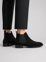 Men's Suede Chelsea Boots | Classic Slip-On