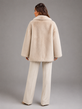 Women's Oversized Faux Fur Coat