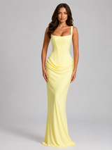 Women's Bodycon Corset Maxi Dress