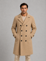 Men's Double Breasted Overcoat
