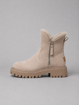 Women's Faux Fur-Lined Ankle Boots