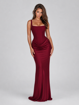 Women's Bodycon Corset Maxi Dress