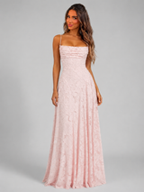 Women's Floral Sculpted Bodice Maxi Dress