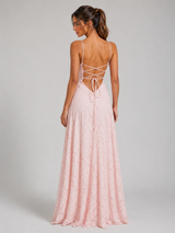 Women's Floral Sculpted Bodice Maxi Dress