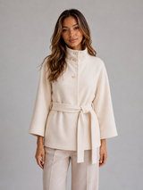 Women's Belted Cape Jacket