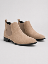 Men's Suede Chelsea Boots | Classic Slip-On