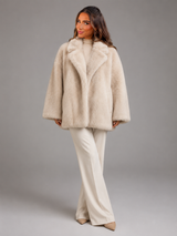 Women's Oversized Faux Fur Coat