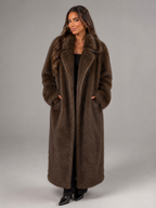 Women's Long Faux Fur Coat