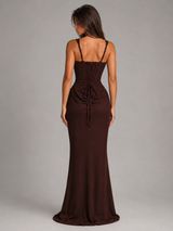 Women's Bodycon Corset Maxi Dress