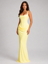 Women's Bodycon Corset Maxi Dress