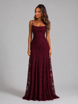 Women's Floral Sculpted Bodice Maxi Dress