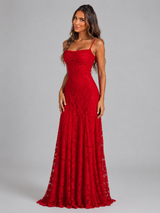 Women's Floral Sculpted Bodice Maxi Dress