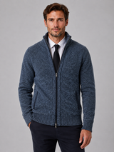 Men's Zip Knit Cardigan