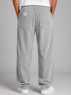 Men's Wide Leg Corduroy Trousers