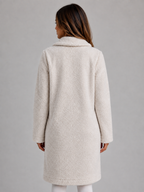 Women's Long Teddy Fleece Coat