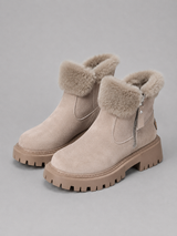 Women's Faux Fur-Lined Ankle Boots