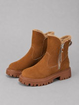 Women's Faux Fur-Lined Ankle Boots